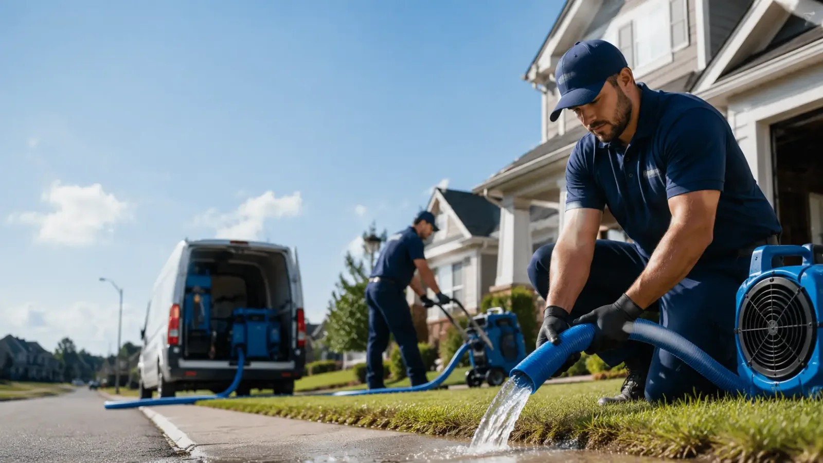 Flood Damage Restoration in Marienthal, KS